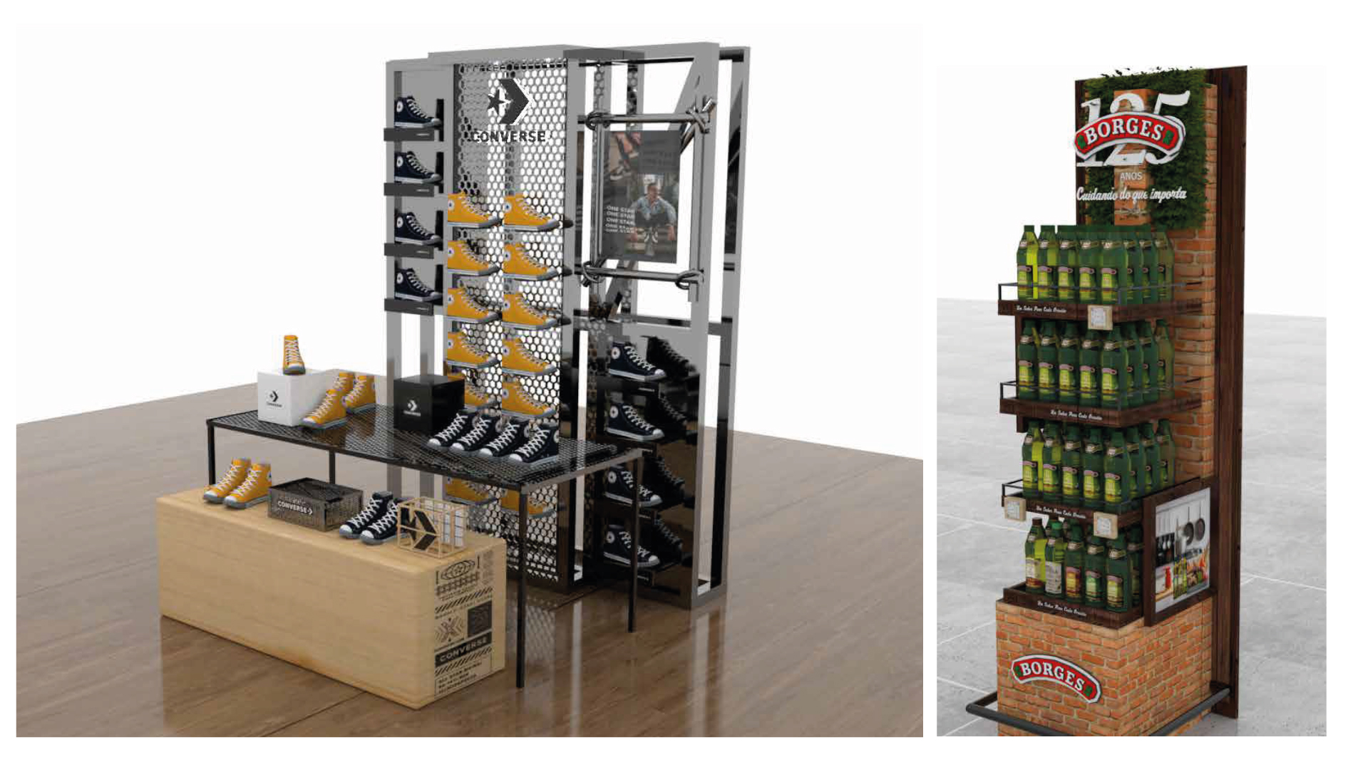Displays multi-brand