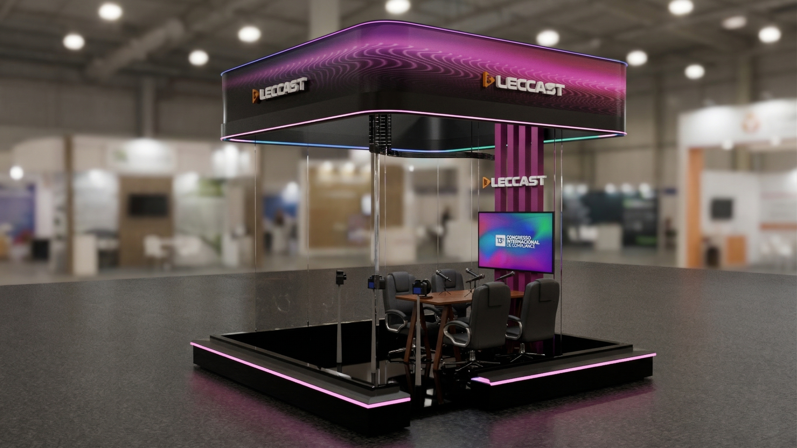 Leccast Podcast Stand